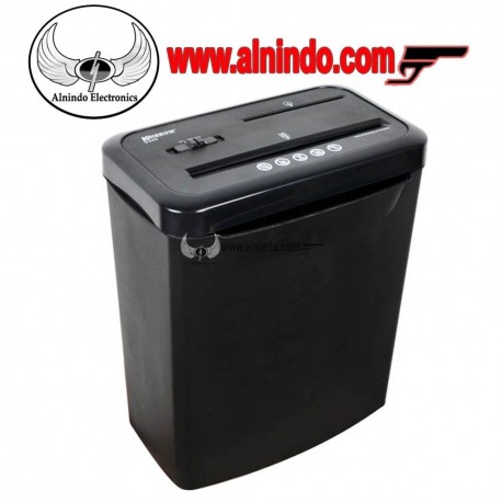 KRISBOW Paper Shredder S340 8 Sheet Black